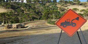 Avances en la obra de pavimentación de la ruta provincial N° 23, tramo entre Litrán y Pino Hachado